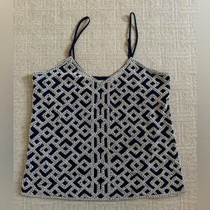 Parker Beaded Top Size Small